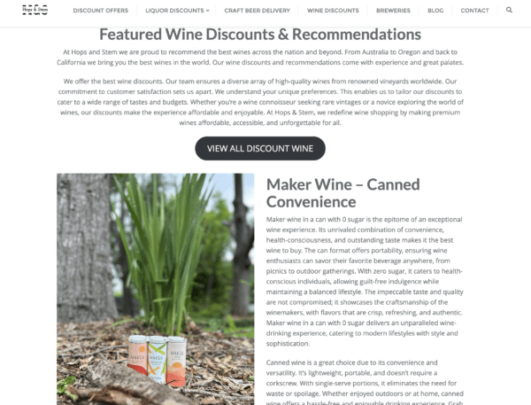 Wine Discounts